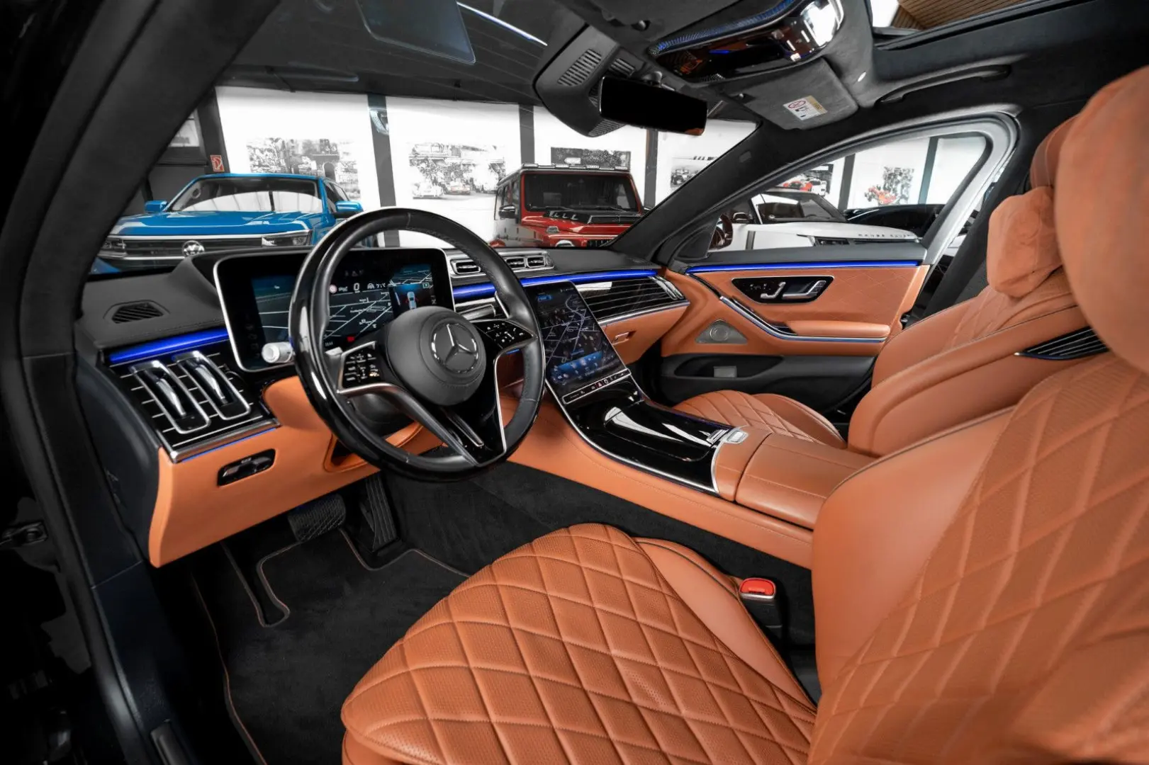 S 350d 4M LANG #MANUFAKTUR #FIRST-CLASS #TISCHE