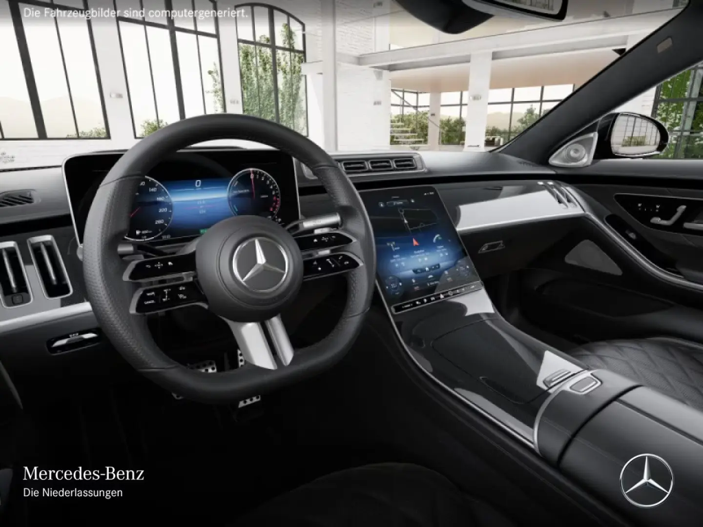 Mercedes-Benz S 580 e AMG Fahrass Bur4D Digital Pano