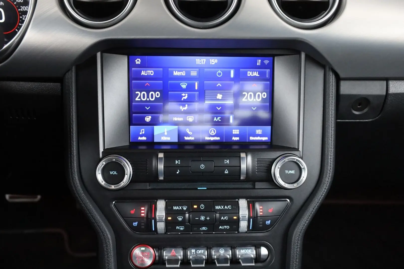 Mustang 5.0 V8 GT B&O SHZ LHZ SBL ACC TEMP R20