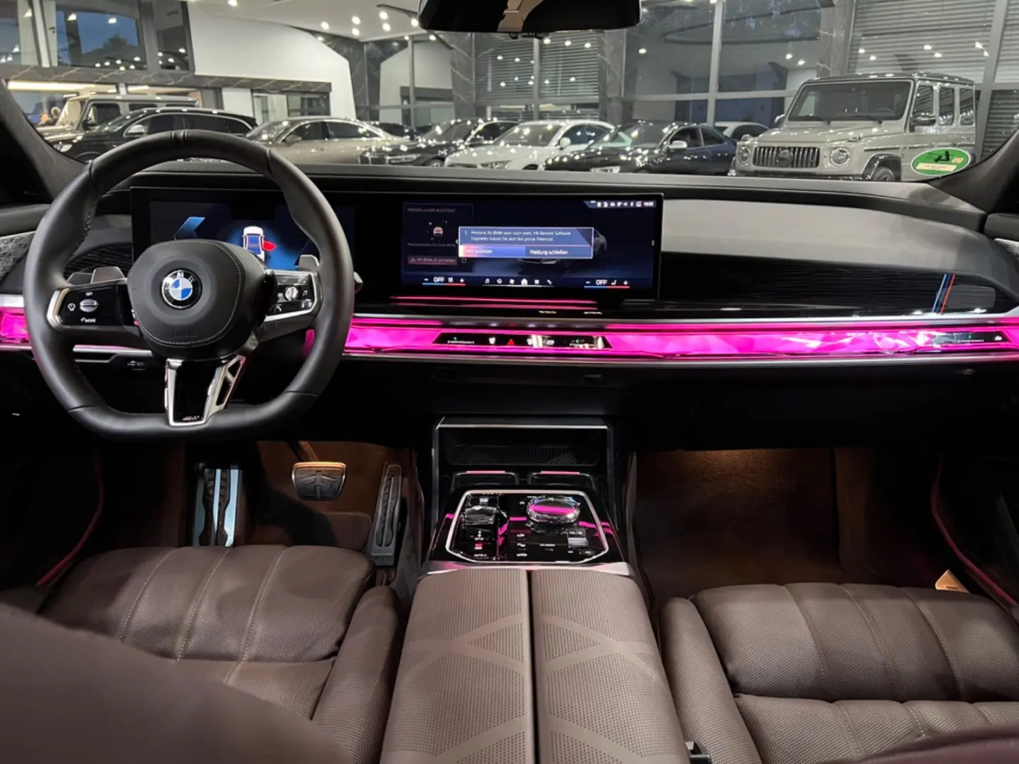 740 d xD  M-Sport B&W Fond TV Kristall A-Türen