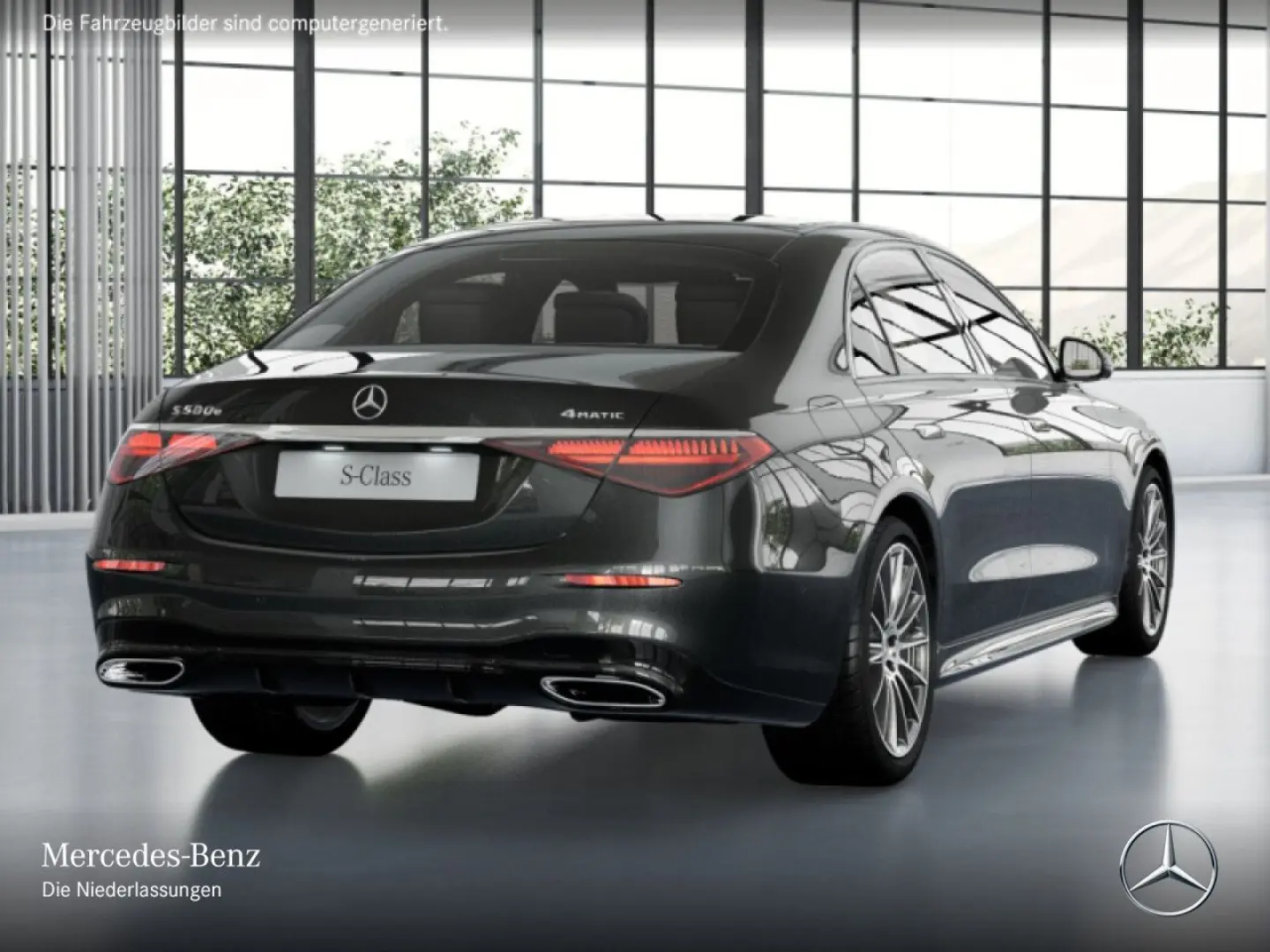 S 580 e 4M lang AMG Night Fahrass Chauffeur