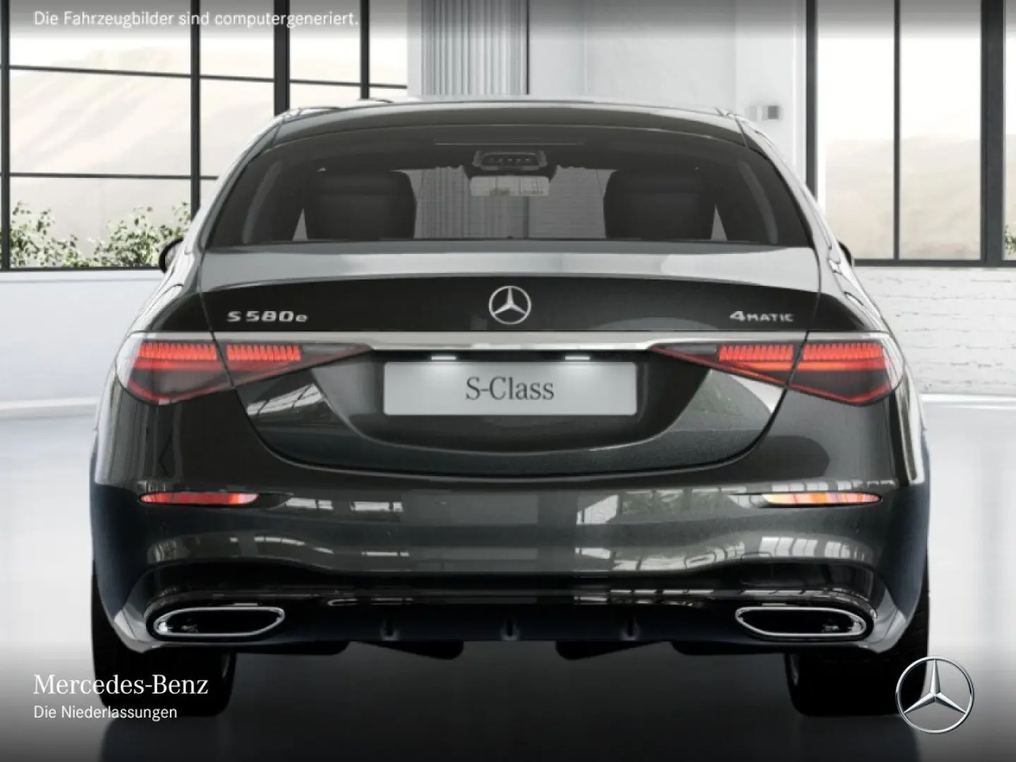 S 580 e 4M lang AMG Night Fahrass Chauffeur