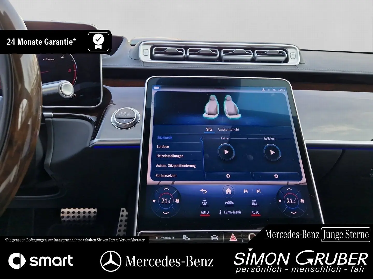 S 350 d 4M lang AMG Exklusiv Chauffeur HAL Burm