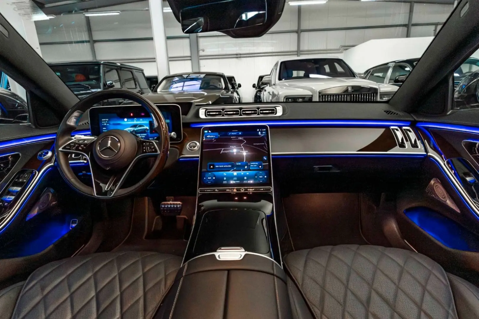 S 450d 4M L AMG Line   Rear Steering   Head-Up