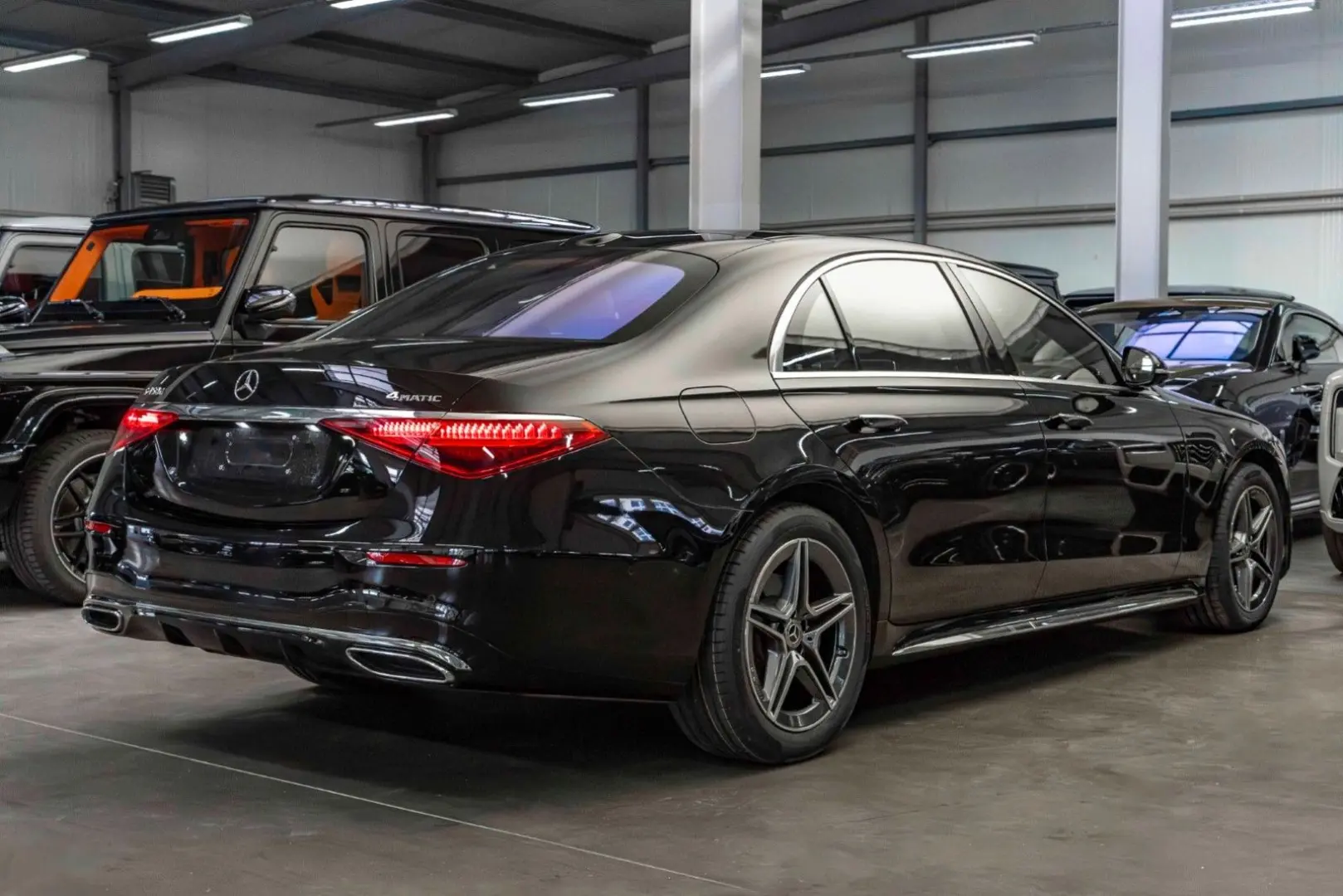 S 450d 4M L AMG Line   Rear Steering   Head-Up