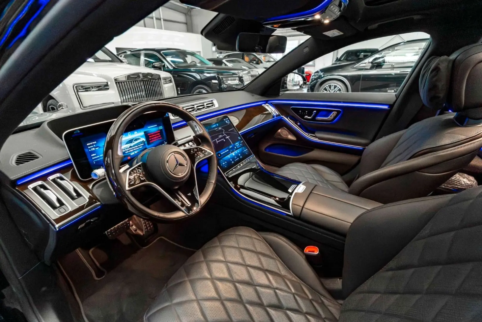 S 450d 4M L AMG Line   Rear Steering   Head-Up