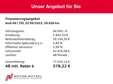 A8 L 50 TDI QU D-MATRIX AIR B&O TV ACC PANO 360