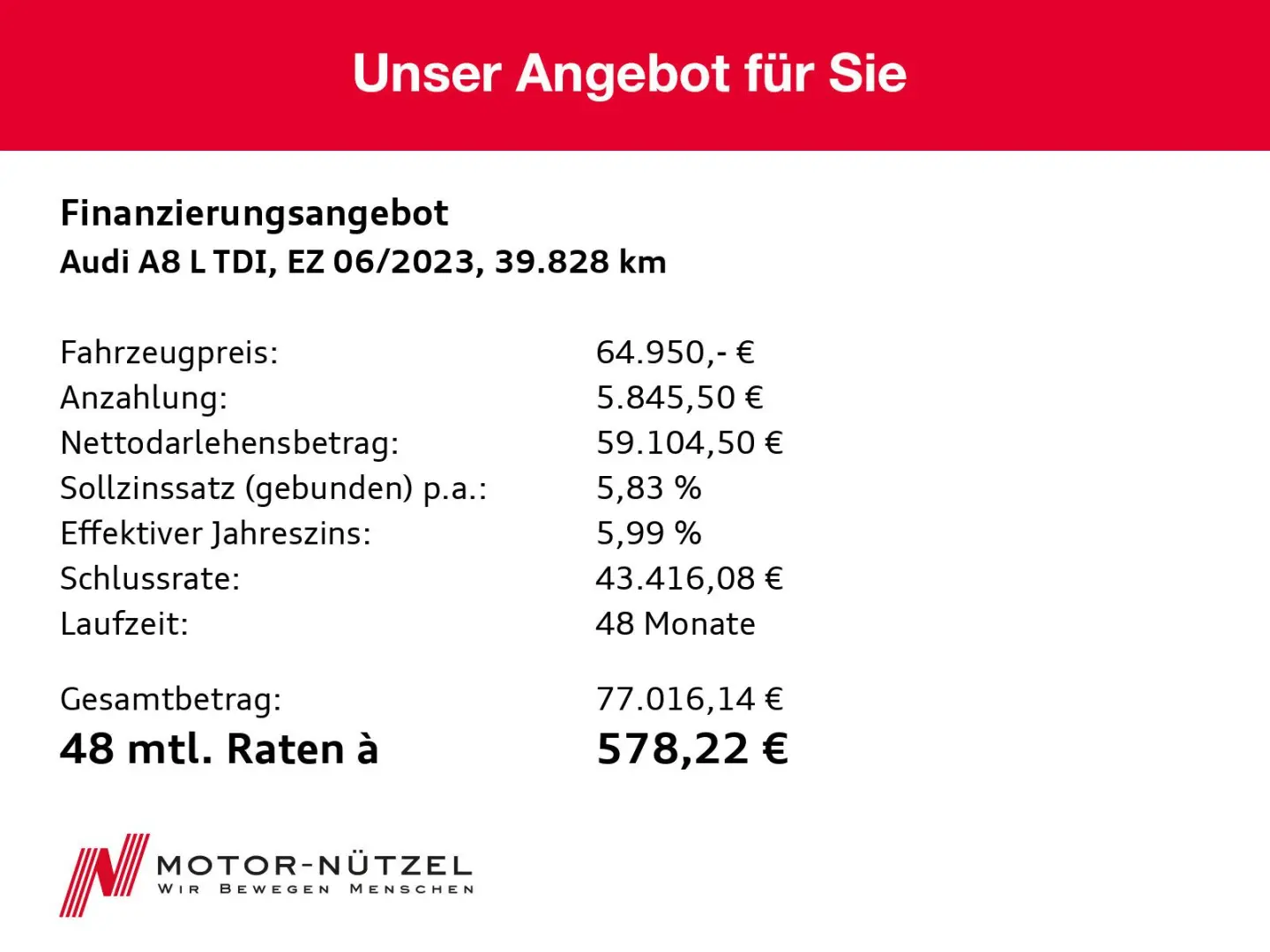 A8 L 50 TDI QU D-MATRIX AIR B&O TV ACC PANO 360