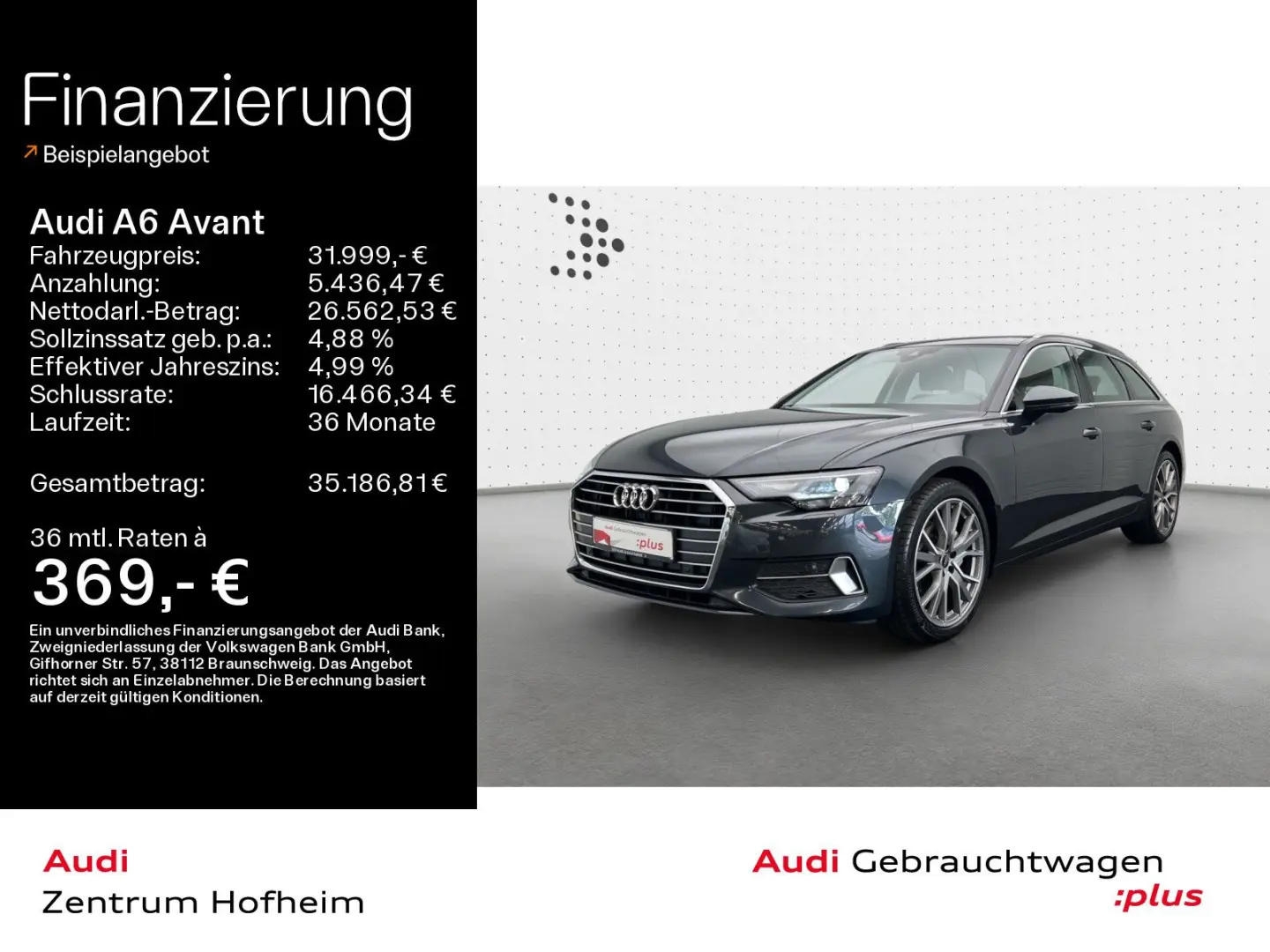 A6 Avant 40 TDI Sport S tro Pano Standh LED Navi