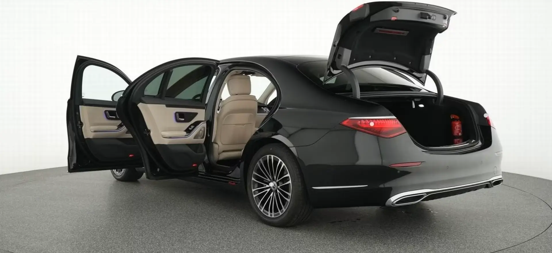 Mercedes-Benz S 350 d Pano Burm3D Airmatic Leder bej