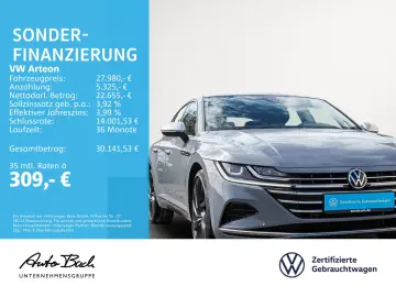 Arteon 2.0 TSI Elegance DSG Navi LED Panorama Di