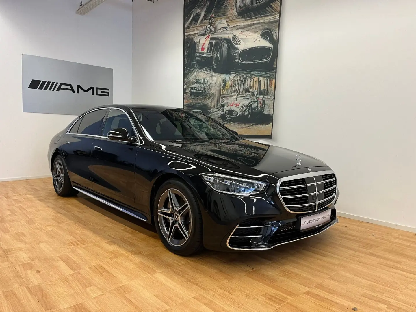 S 580e lang AMG-Line Sound Pano Chauffeur 4D HT