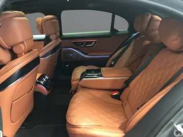S 580 e lang AMG Pano Distr KeyG Burm Servoschli