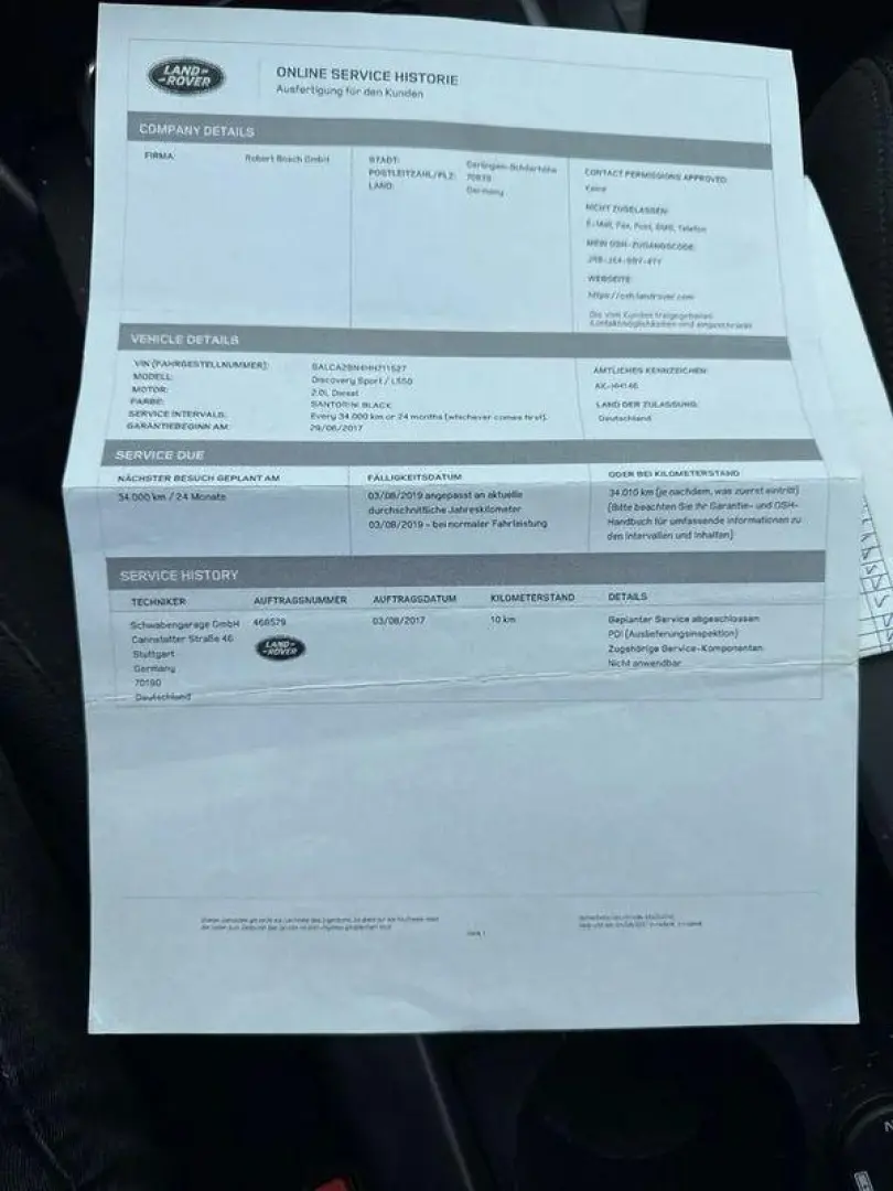 Land Rover Discovery Sport