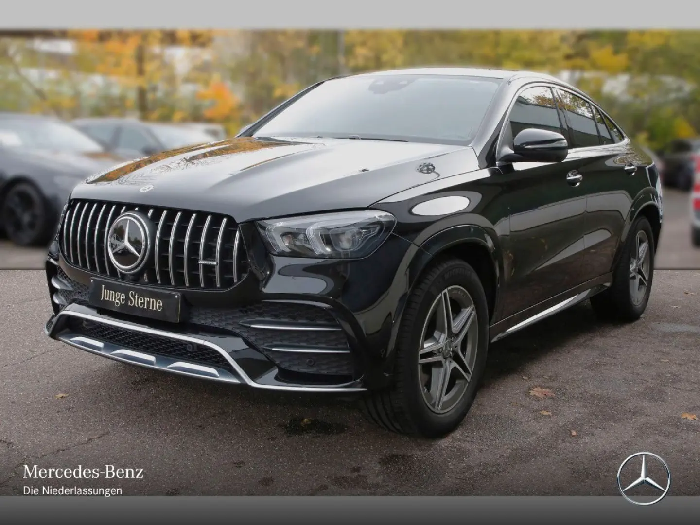 GLE 53 4M  Coupe Distr Pano 360  Burm Stand