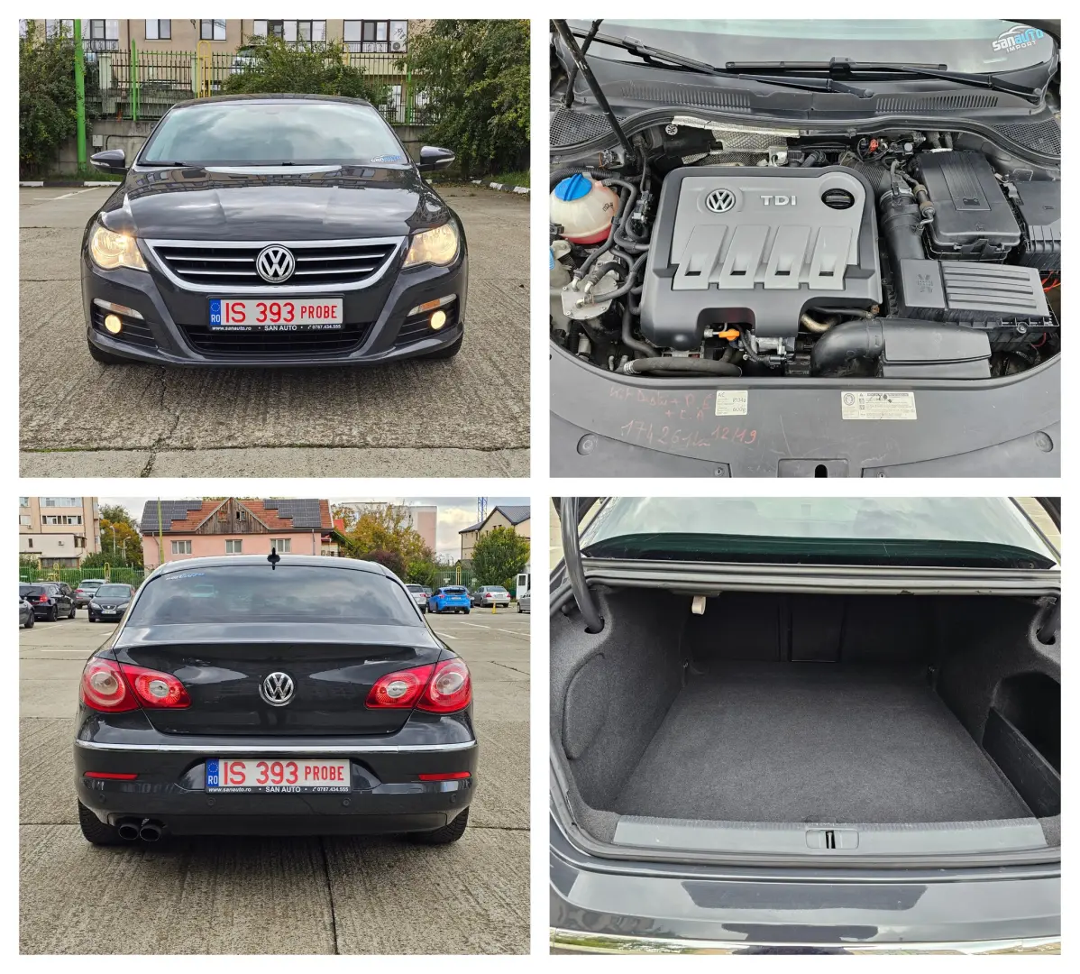 VW Passat CC 2011 2.0 TDI 140 CP euro 5 automata