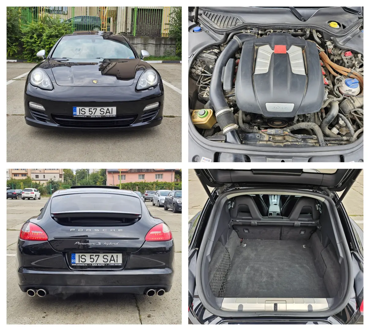 Porsche Panamera S Hybrid 2012 3.0 V6 380CP euro 5 automata