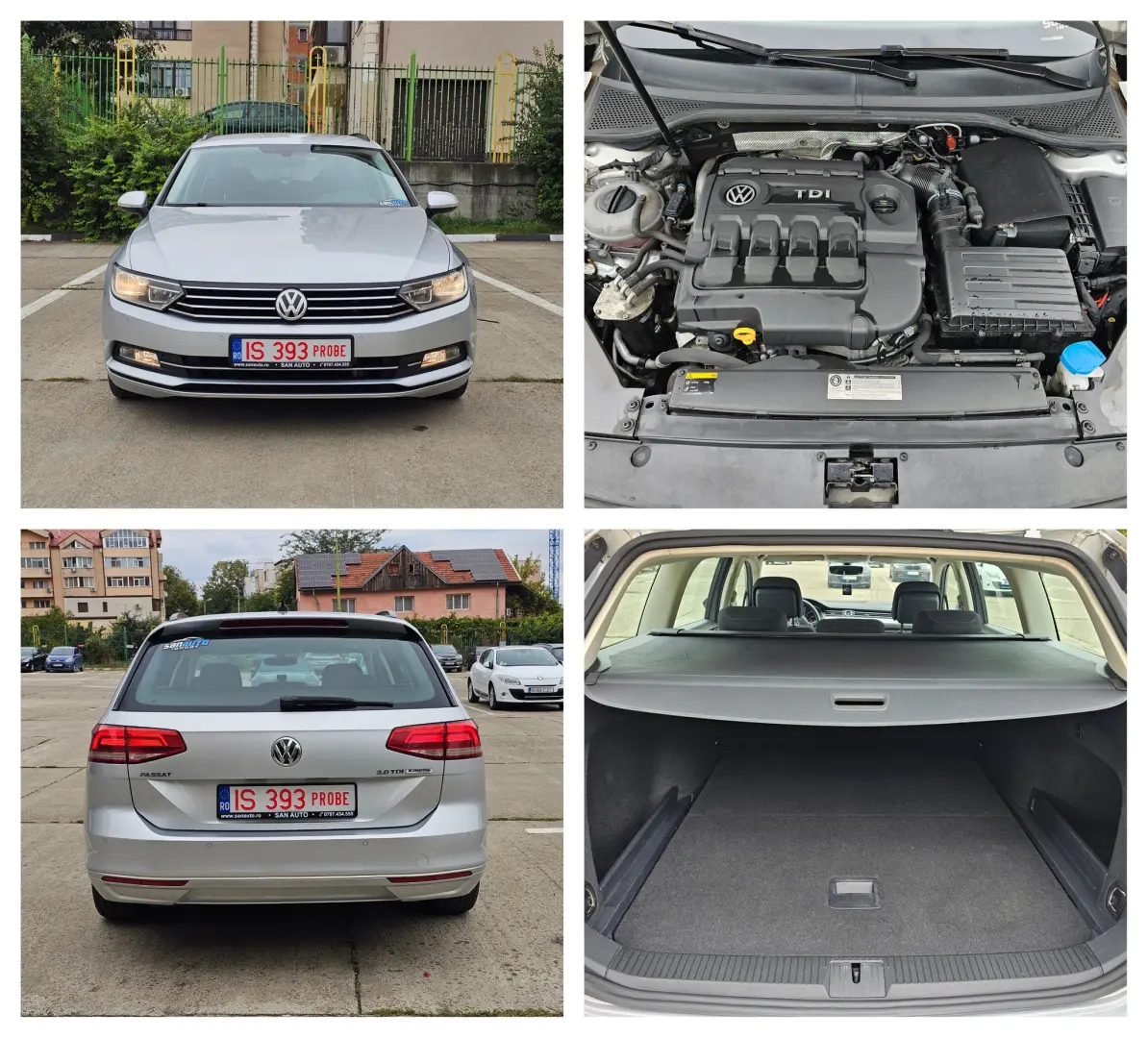VW Passat B8 2015 2.0 TDI 150 CP euro 6 automata
