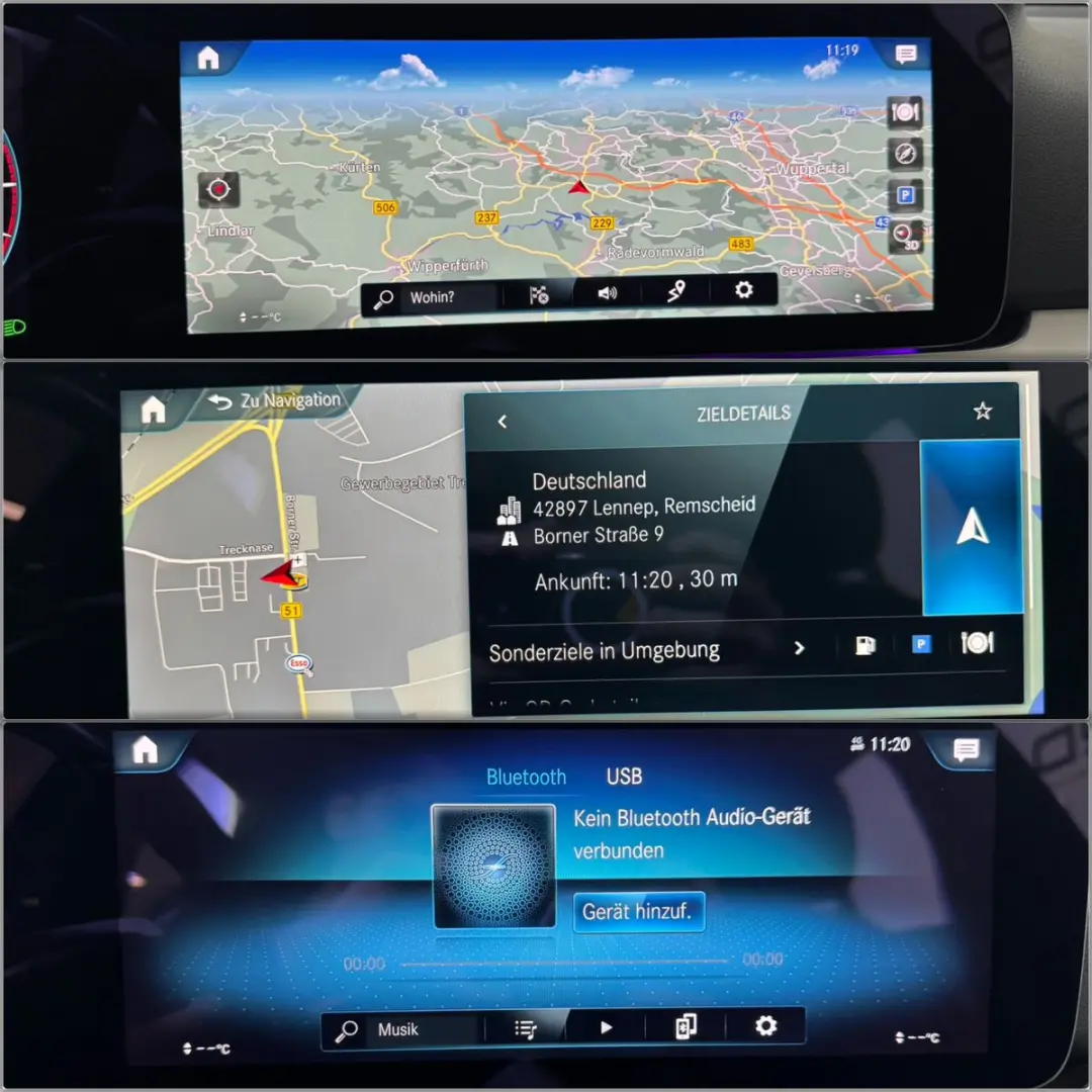 E 220 d Limo Exclusive Media Memory Kamera