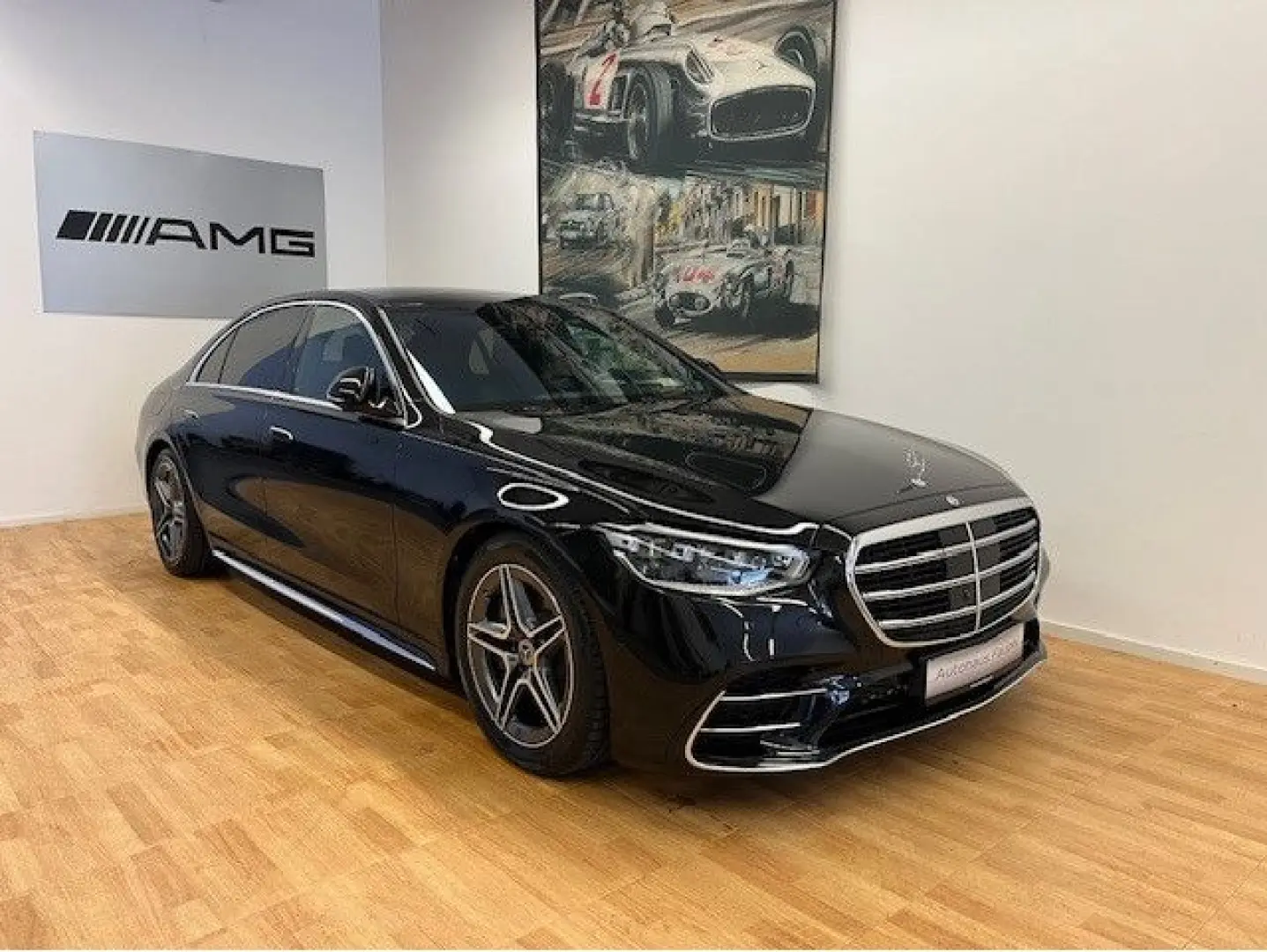 S 580e lang long AMG-Line