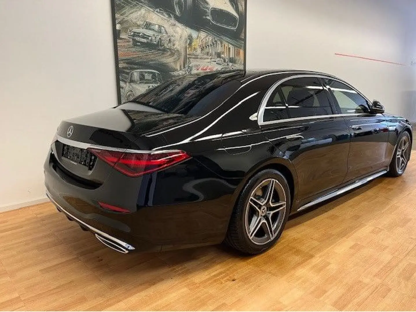 S 580e lang long AMG-Line