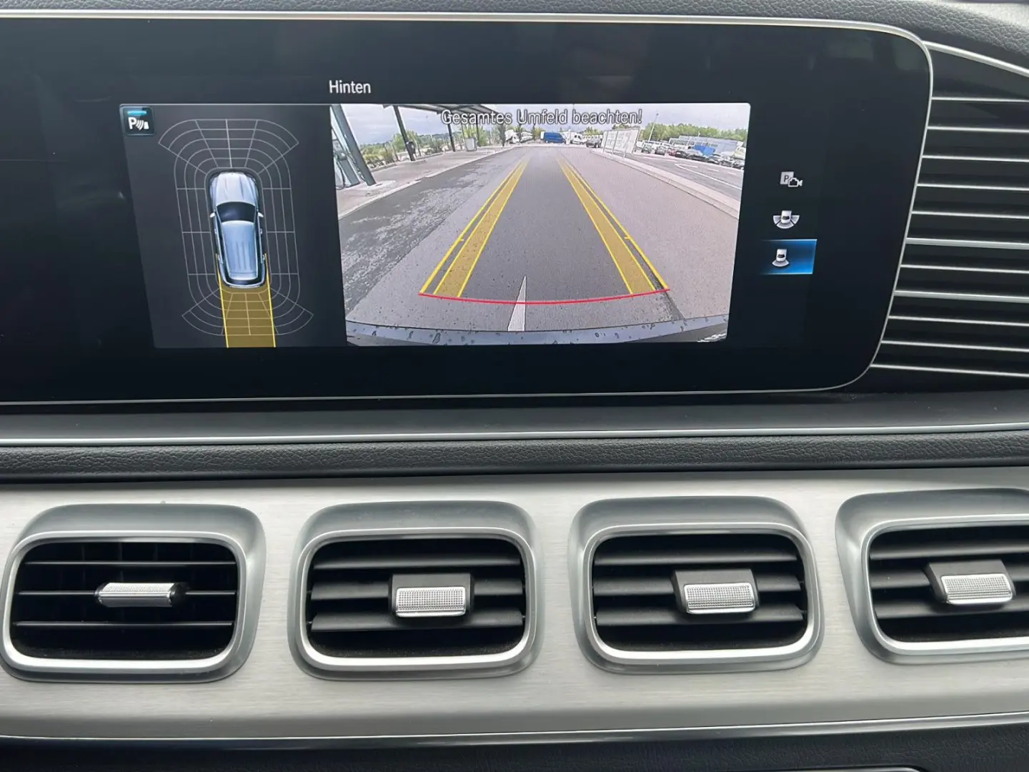 GLE 350 de Distro Kamera LED DAB ele.Sitz 19