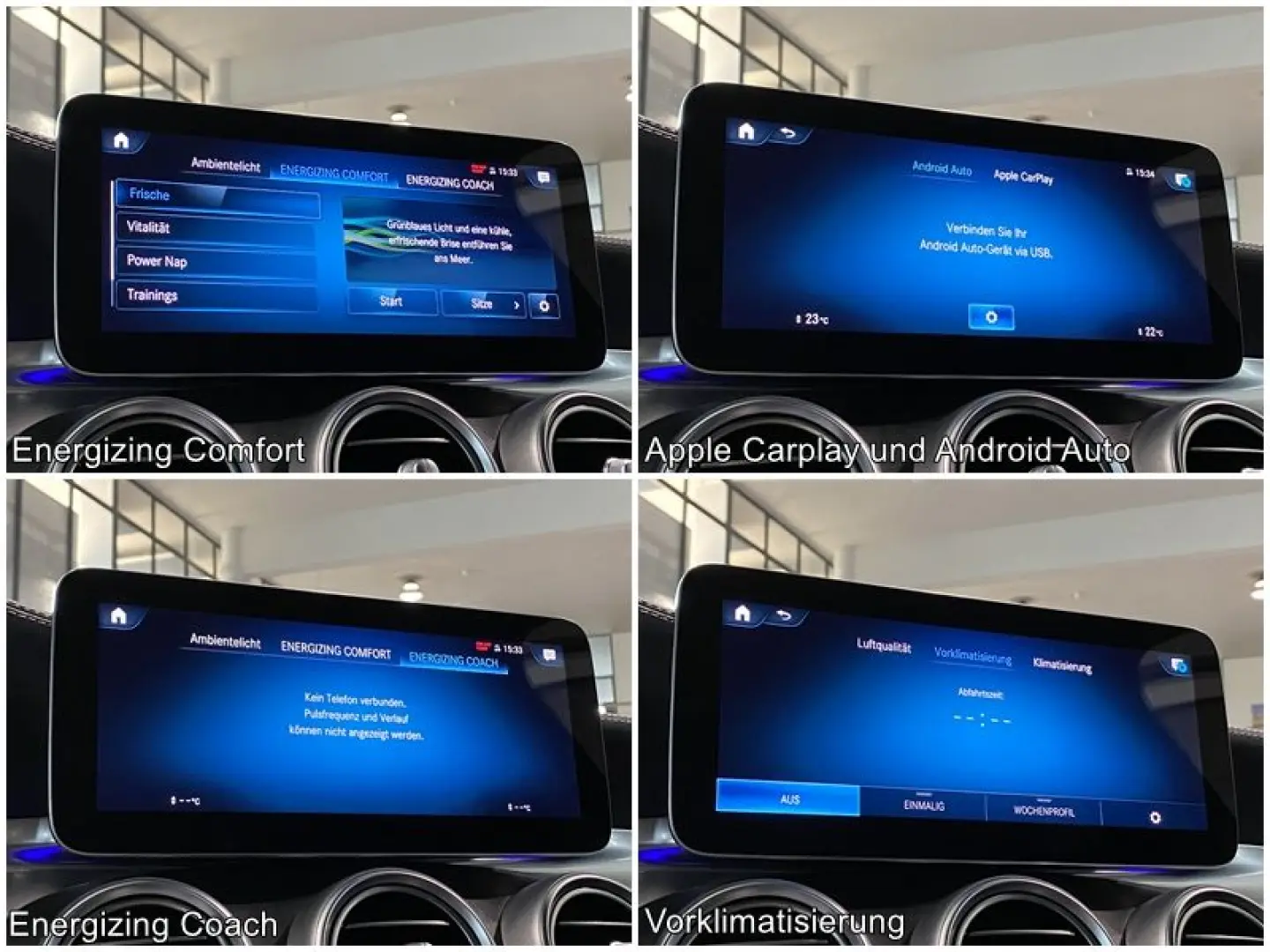 GLC 300de AMG MBUX Airmatic Burm ILS HUD DTR 360