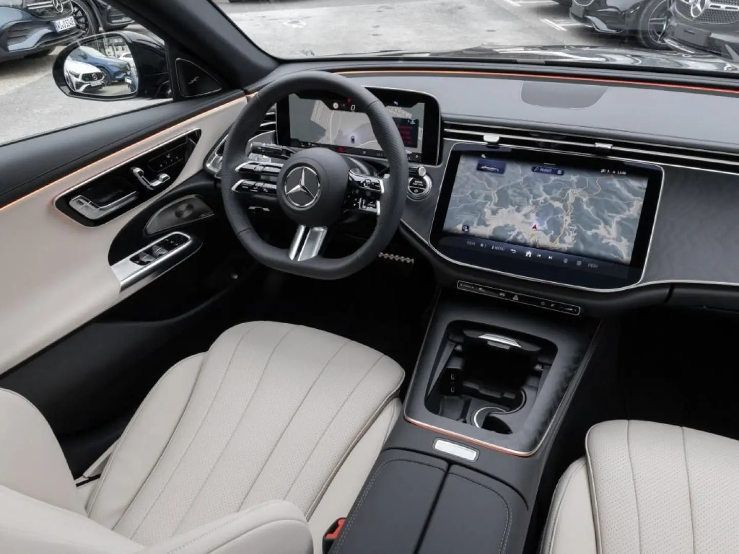 E 200 AMG Wide Digital Pano AHK Burm4D Night 19'