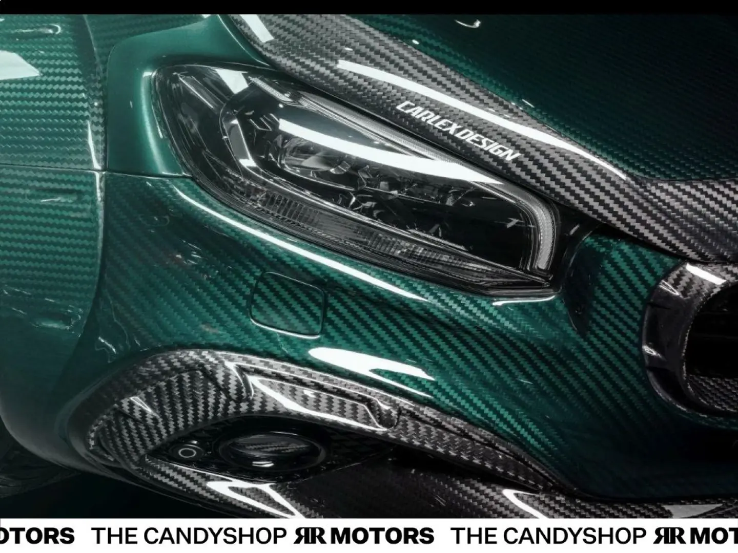 X 350 XKL 4x4  CARLEX BritischRacingGreen Car...