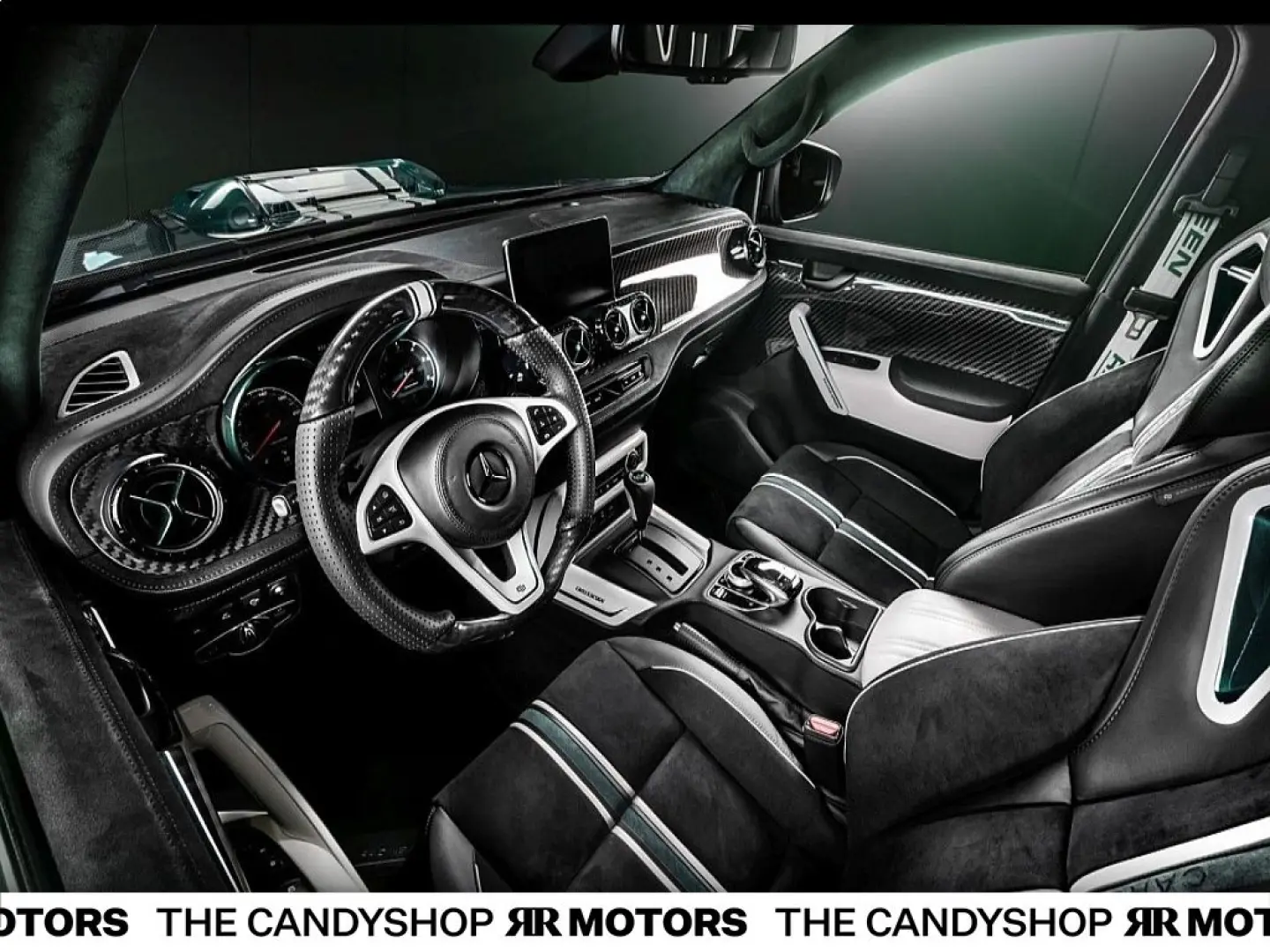 X 350 XKL 4x4  CARLEX BritischRacingGreen Car...