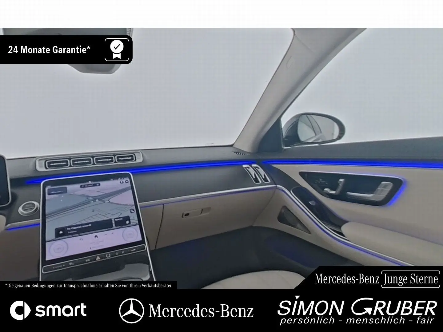 S 350 d Pano Burm3D Airmatic Leder beige 4 Shzg