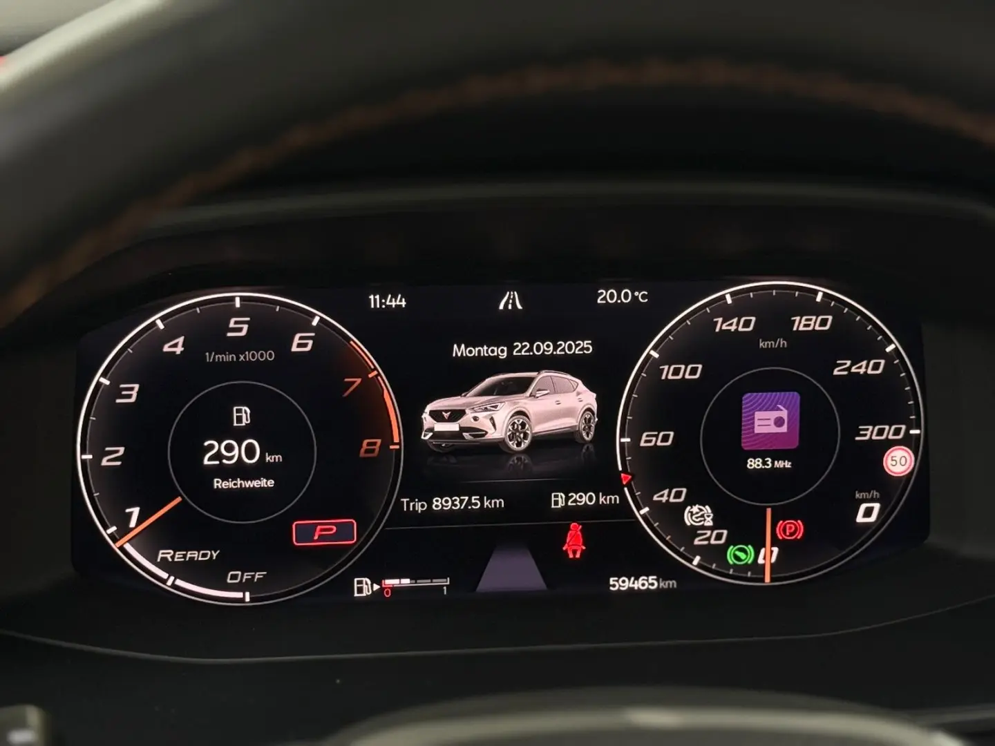 Formentor 4Drive Keyless Digi-Cock 360 ACC