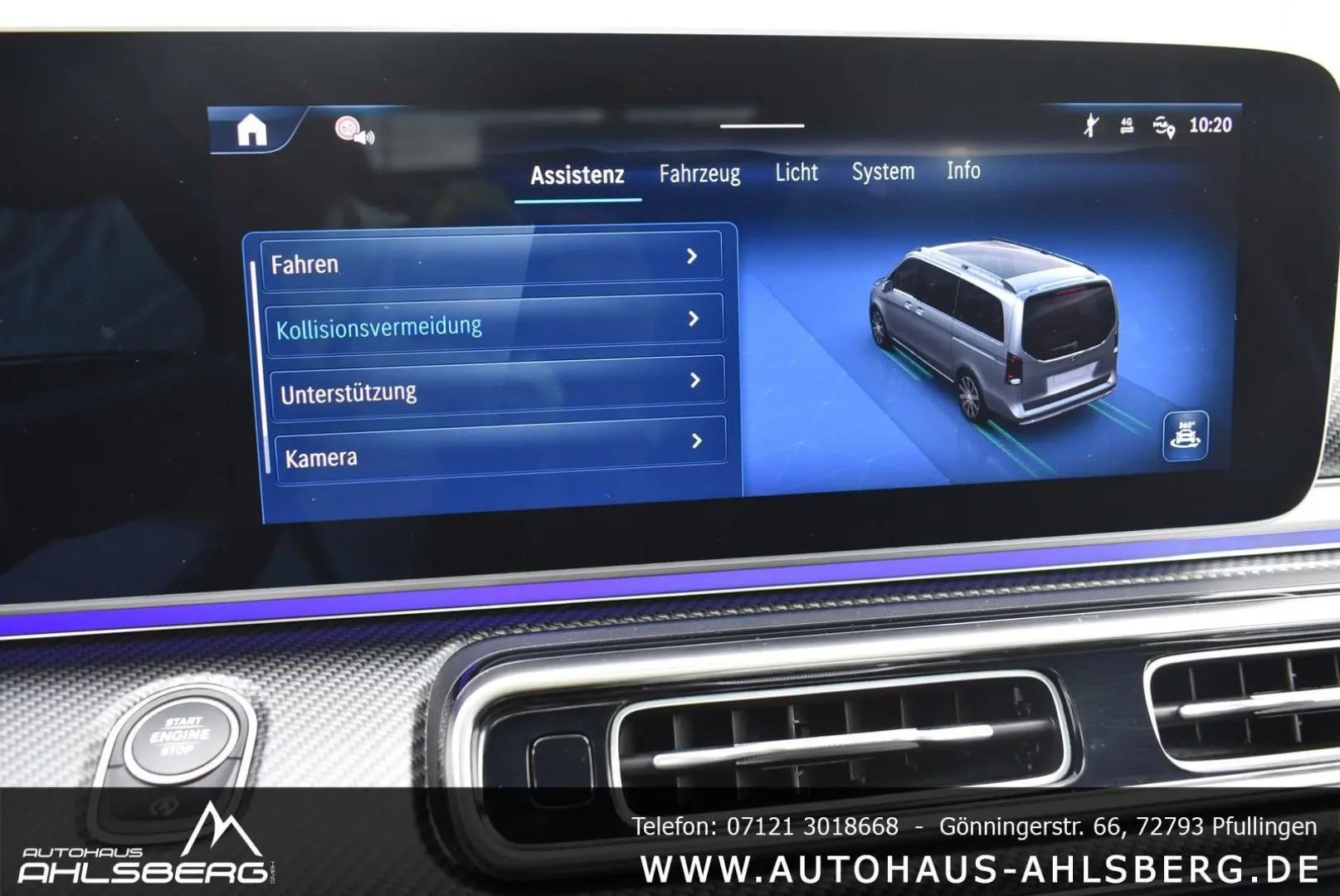 V 300d 4M AMG EXCL.  DIST 360 3D PANO STAND AIRM