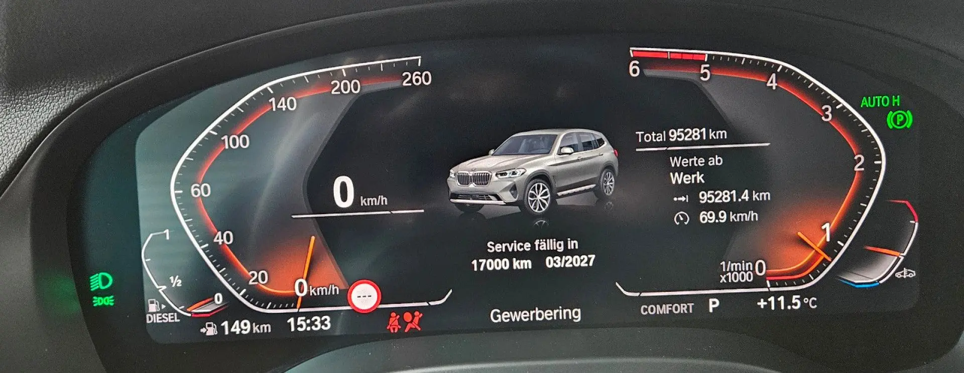 X3 xDrive20d 19 Zoll 1Hand