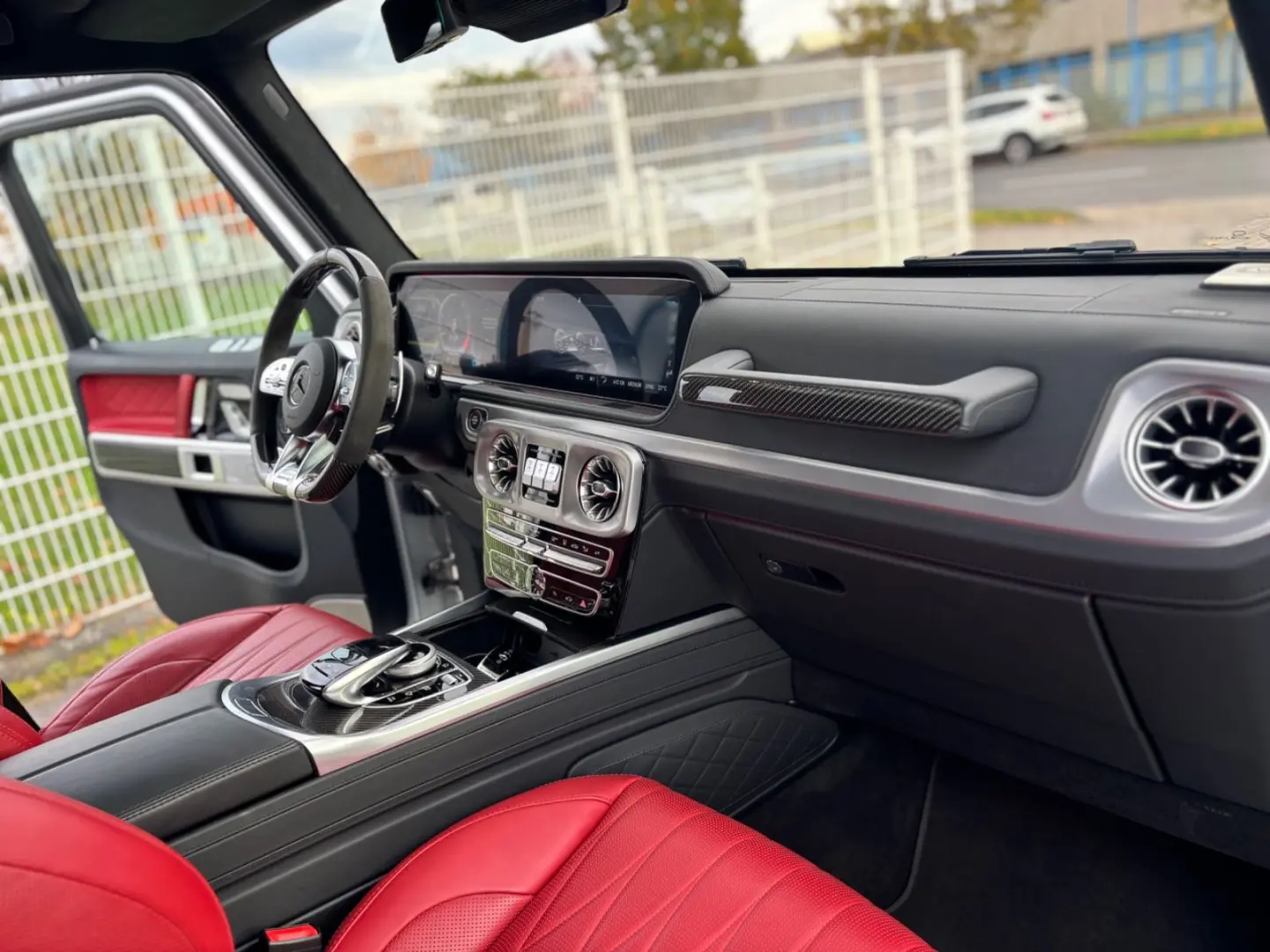 G 63 AMG Performance Carbon Fond TV Burm 22 Zoll