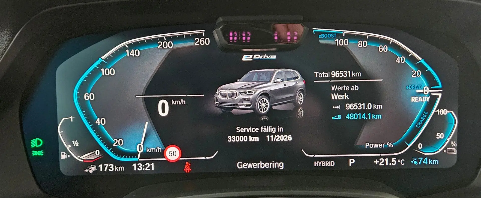 X5 xDrive45e M Sportlenkrad 1Hand 20 Zoll