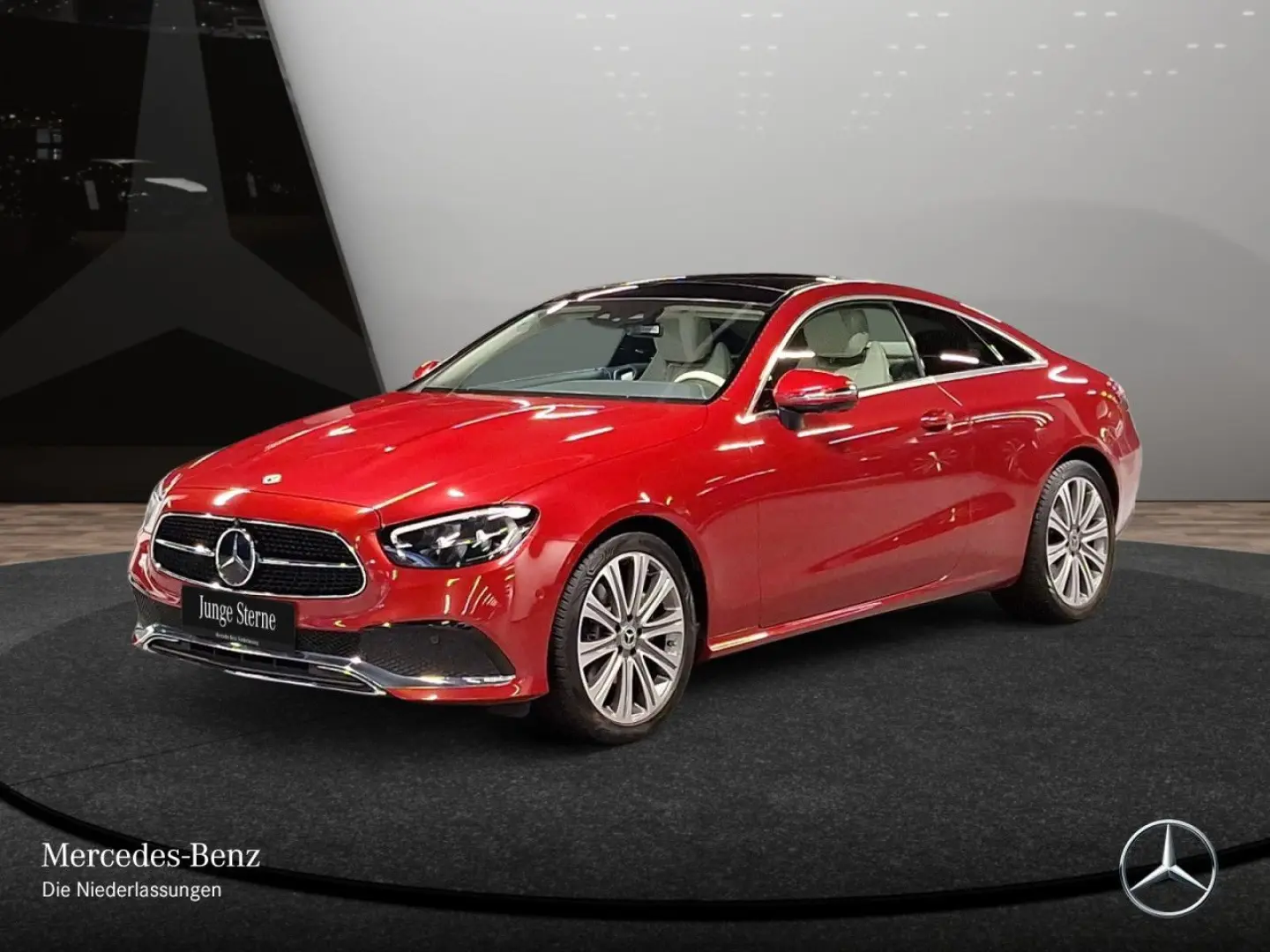 E 200 Coupe FAHRASS PANO BURMEST LEDER AHK 360