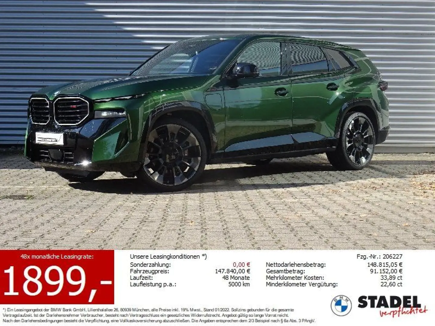 XM Label erst 2000km B&W DriversPackage AHK 360