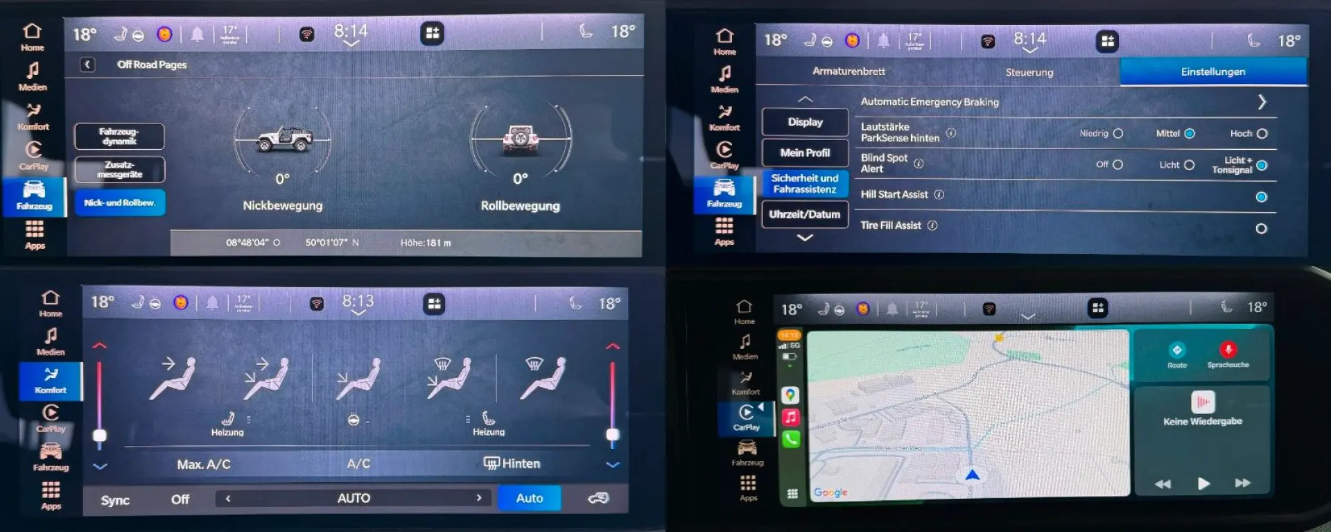 Wrangler MY25  LED ACC Carplay Sunrider RFK