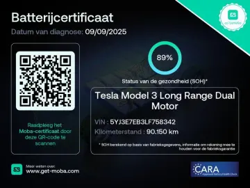Model 3 Long Range AWD 75kWh LMF 19  Navi Ecc Le