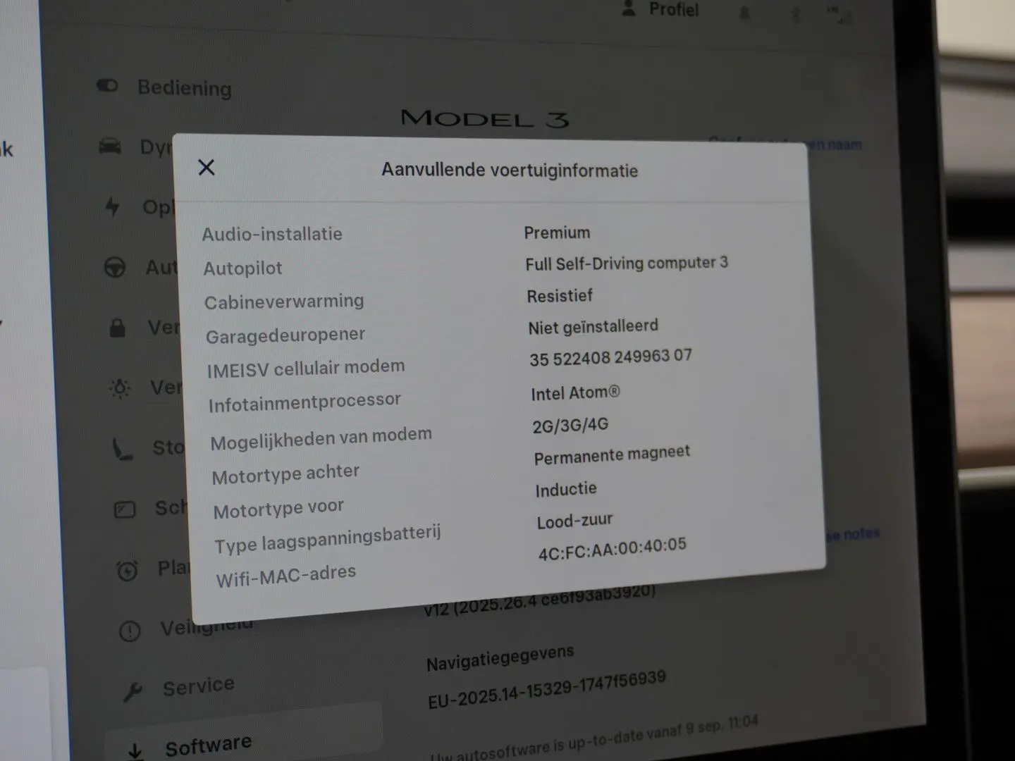Model 3 Long Range AWD 75kWh LMF 19  Navi Ecc Le