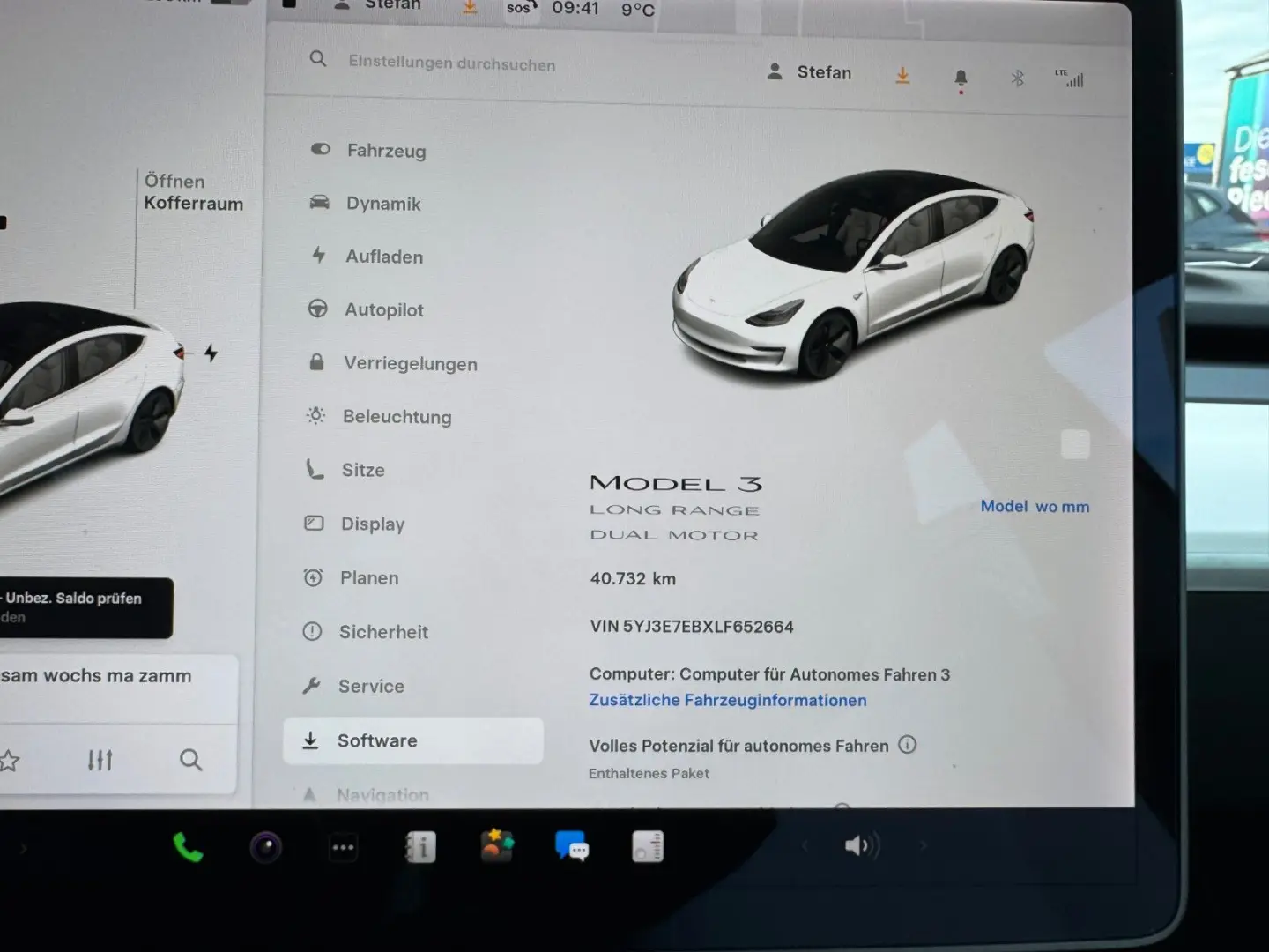 Model 3 Long Range AWD SOH 90%