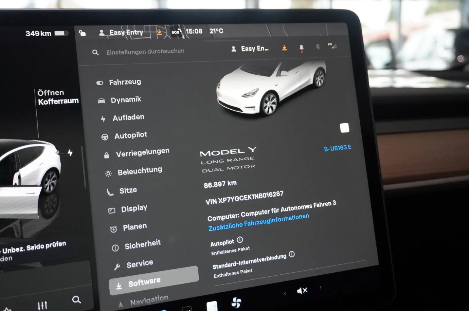 Model Y LONGRANGE DUAL-MOTOR NAVI KAMERA DAB AMD