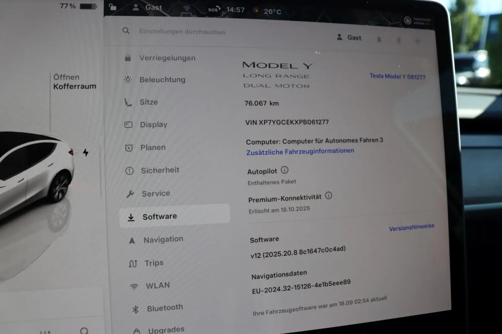 Model Y Long Range Dual AWD   MWST PANO MATRIX