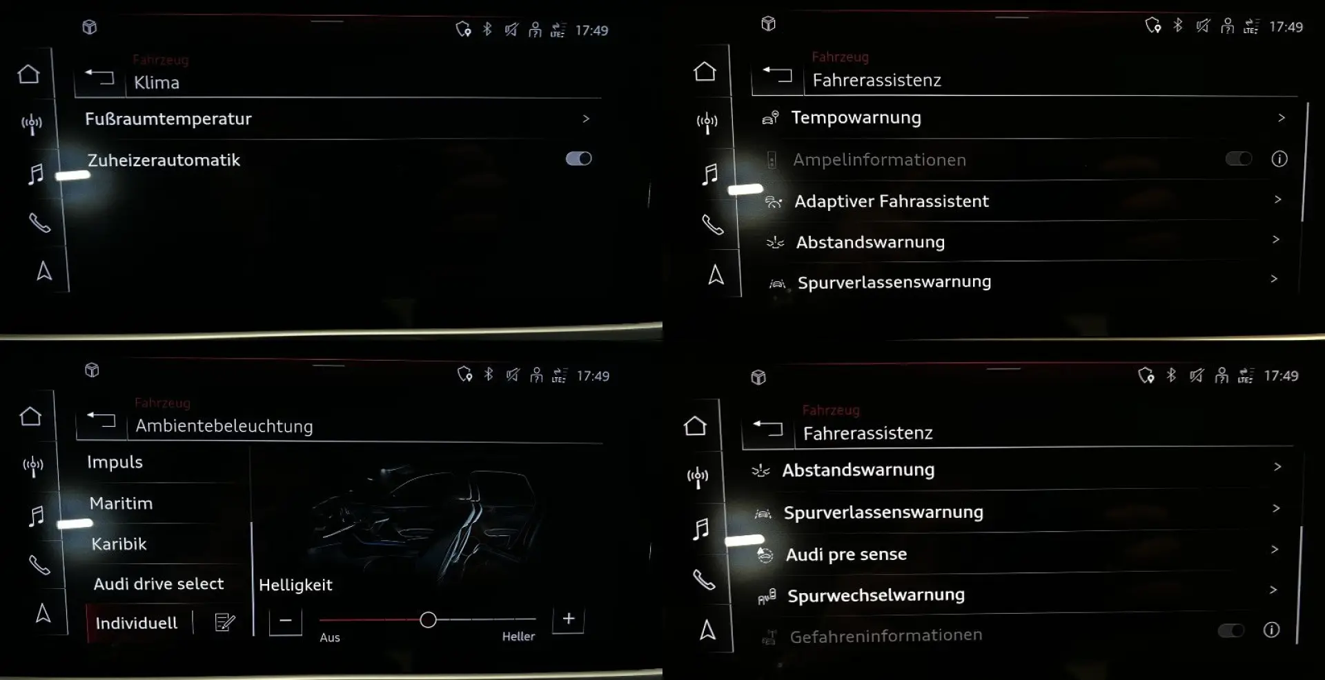 A7 Sportback 50 S-LINE RS HUD SOFT MEMO 3D PANO