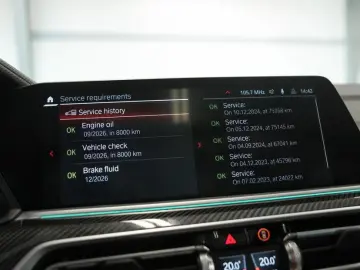 BMW X5 M COMPETITION INDIVIDUAL WARRANTY