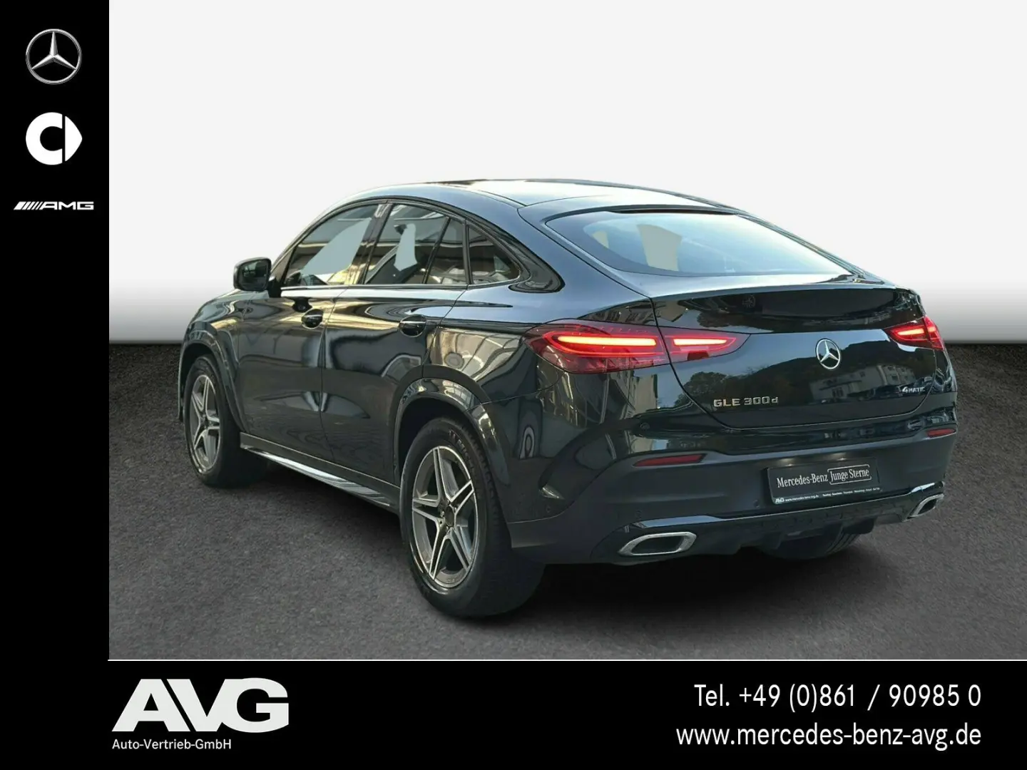 GLE 300 d 4M Coupé AMG-Adv. Pano AHK Night 360