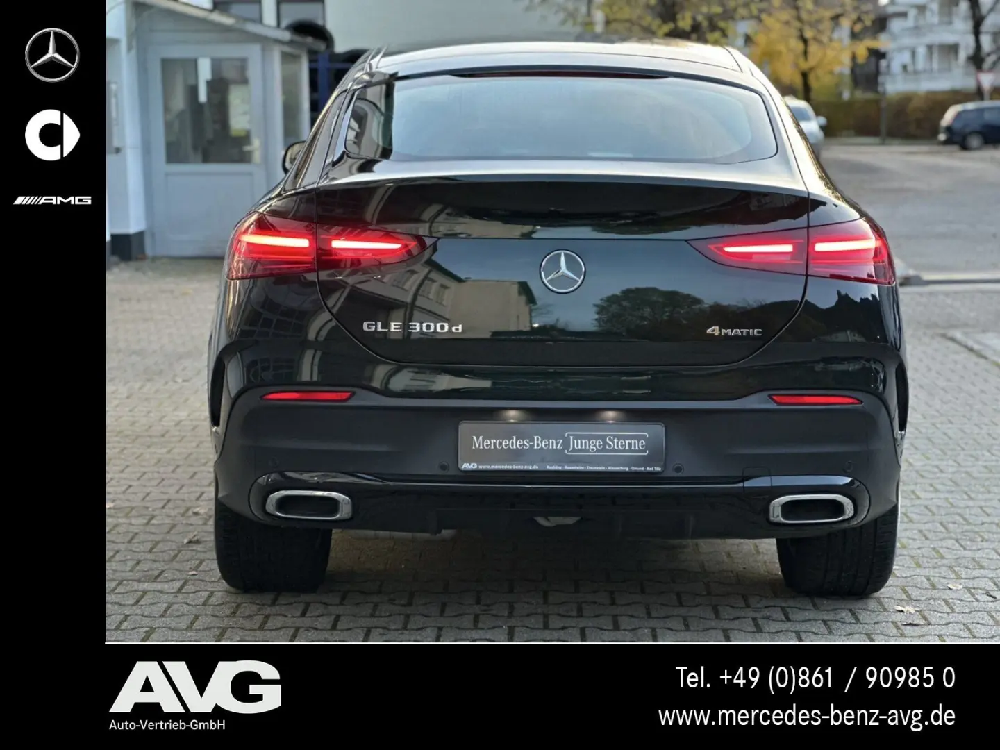 GLE 300 d 4M Coupé AMG-Adv. Pano AHK Night 360