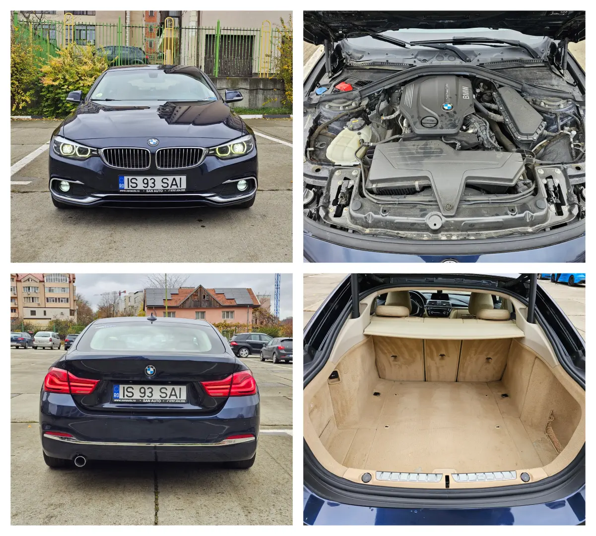 BMW seria 4 2018 2.0d 150 CP euro 6 automata