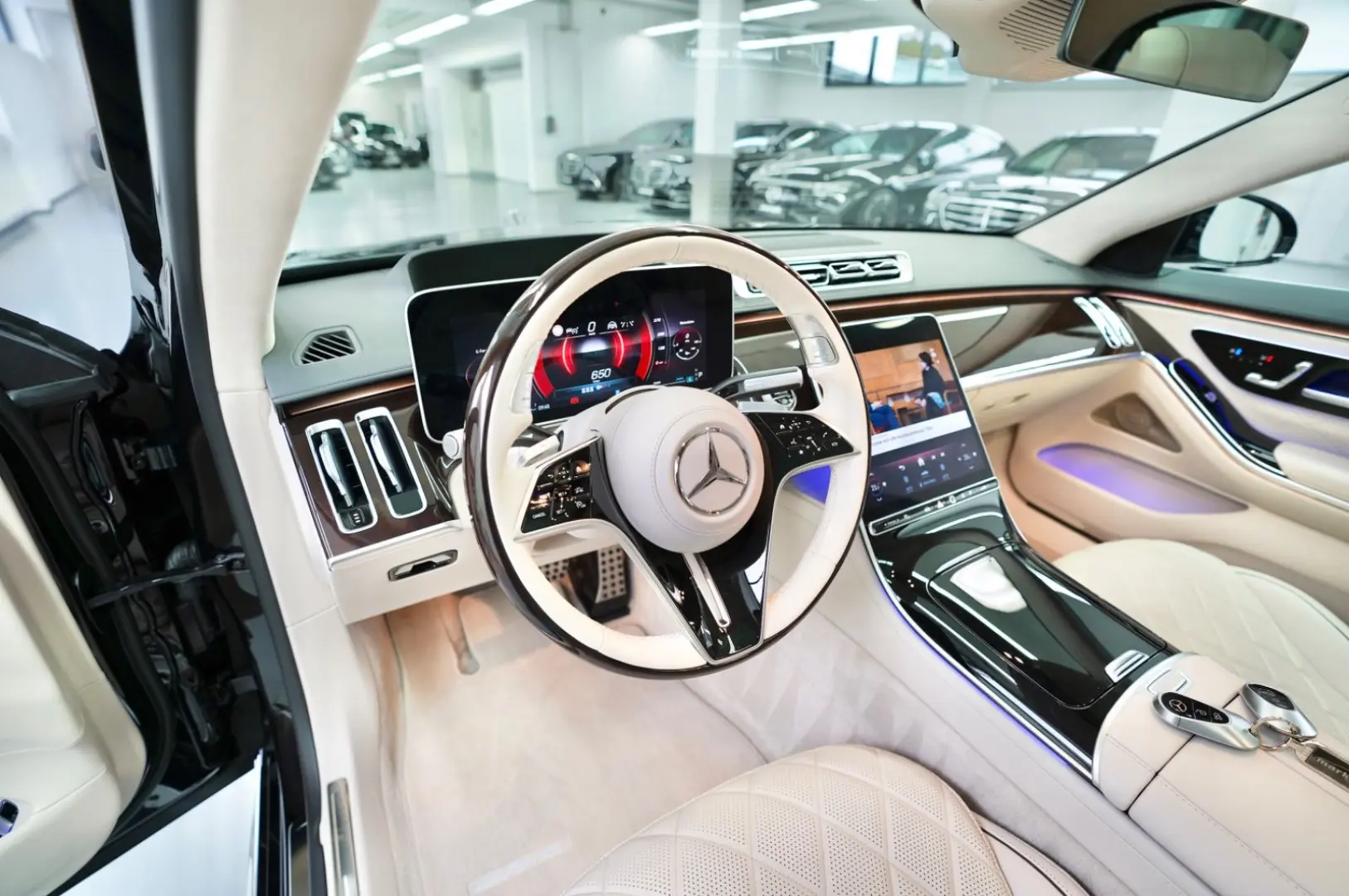 S 580 !V8! 4Matic Lang Long-M.2025-AMG LINE-VOLL